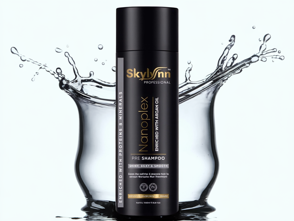 Skylynn Nanoplex Hair Treatment Shampoo | Professional Repair for Color & Treated Hair 1000 ML