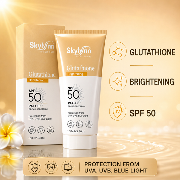 Skylynn Professional Glutathione Brightening SPF 50 PA++++ Sunscreen | 100ml